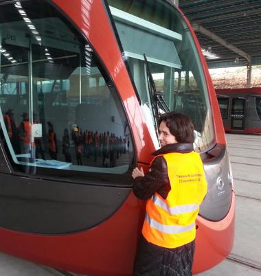 Lancement du tramway Alstom à Casablanca, Maroc